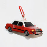 HANGING DECORATION: Red Taxi