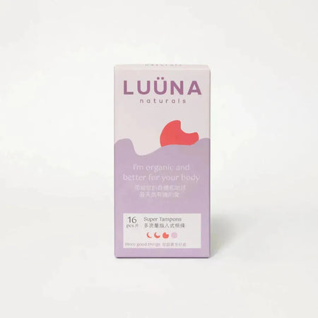 LUÜNA 16 Super Absorbency Non-Applicator Tampons