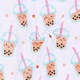 Bamboo Convertible Zip Romper - Boba *SAMPLE ITEM in 12-18M ONLY*
