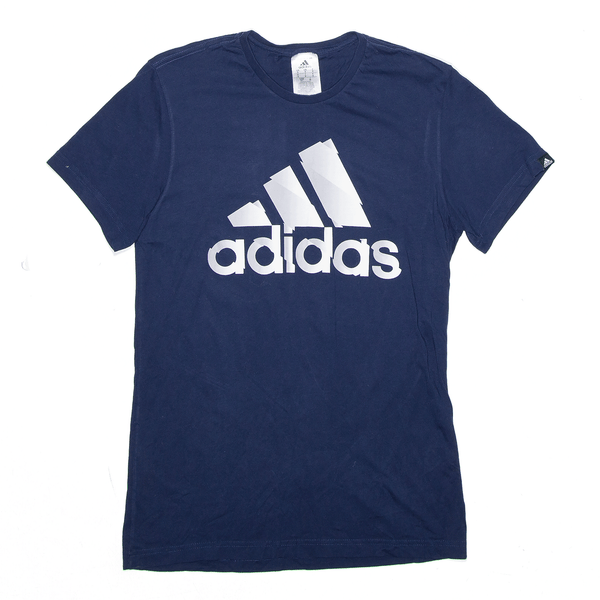 ADIDAS Sports Blue Short Sleeve T-Shirt Mens S