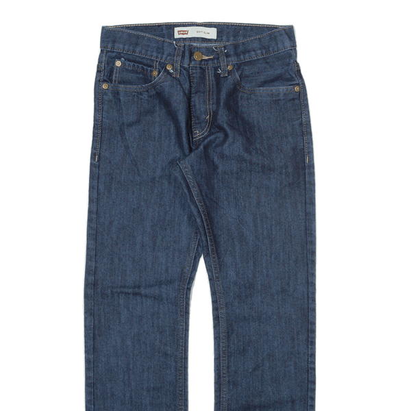 LEVI'S 511 Jeans Boys Blue Slim Straight Denim W28 L28