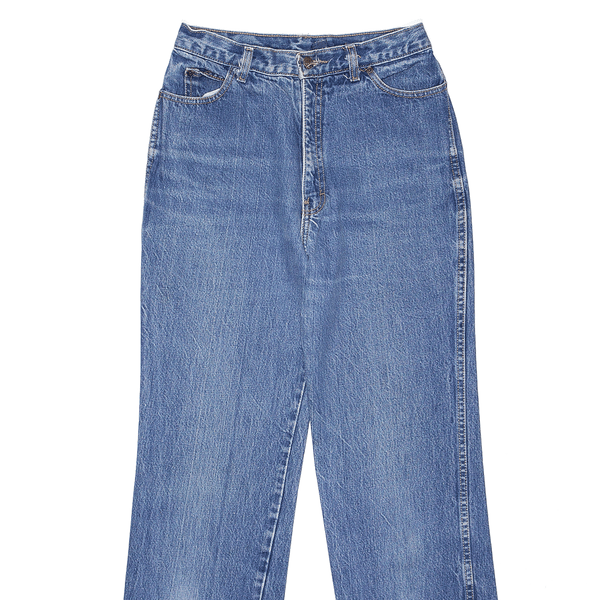 CALVIN KLEIN Blue Denim Regular Straight Jeans Womens W28 L32