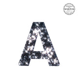 SWAROVSKI® ADHESIVE STICKER "A" - BLACK