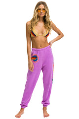 Pants Aviator Nation Wspan Neon-Purple