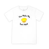 Mommy & Me Set Organic Cotton T-Shirt + Onesie - Egg Tart