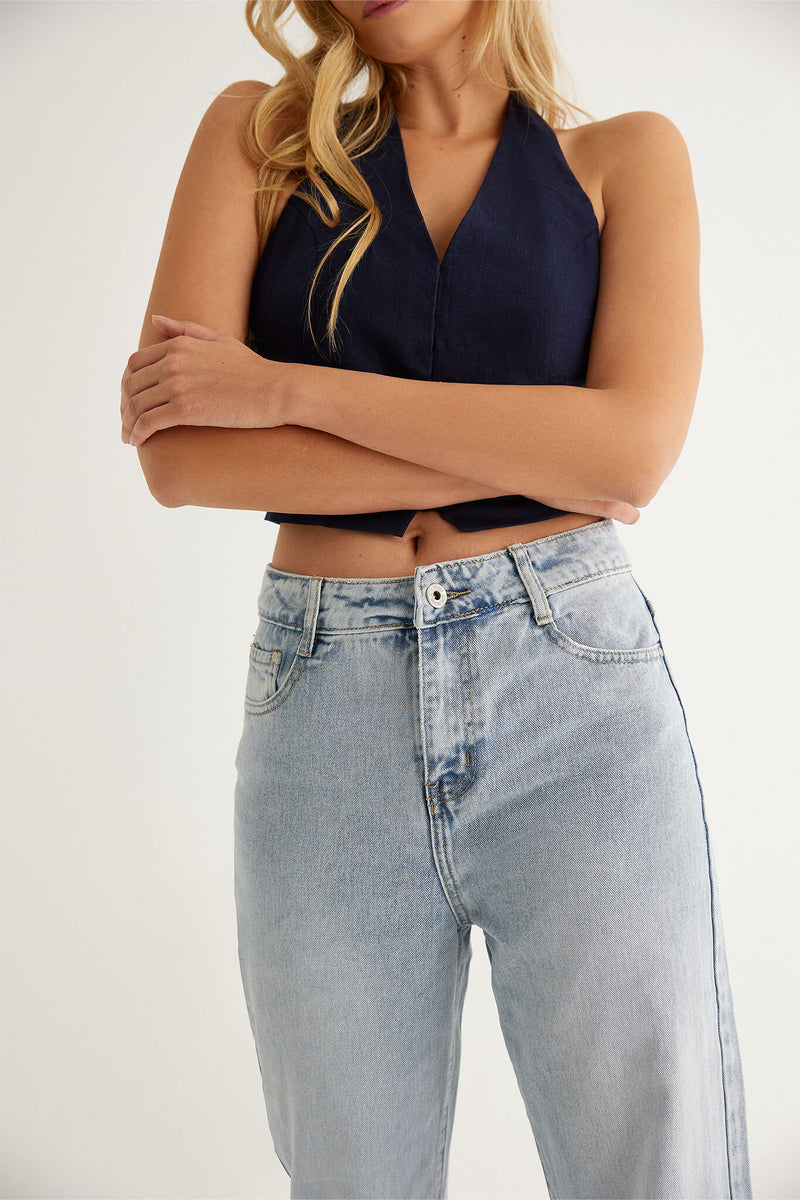 Mid Rise Jeans Alba