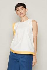 Ari Top (White & Orange)