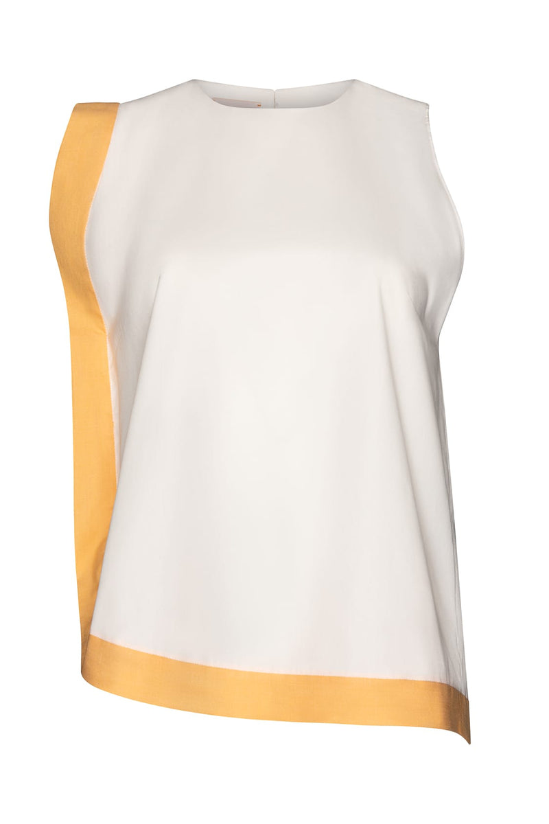 Ari Top (White & Orange)