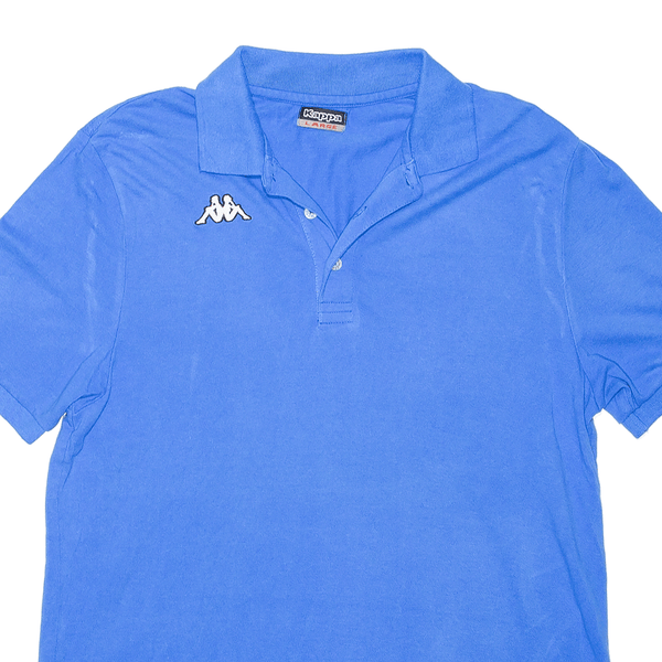 KAPPA Blue Short Sleeve Polo Shirt Mens L