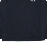 FILA Sports Black Sweatshirt Mens S