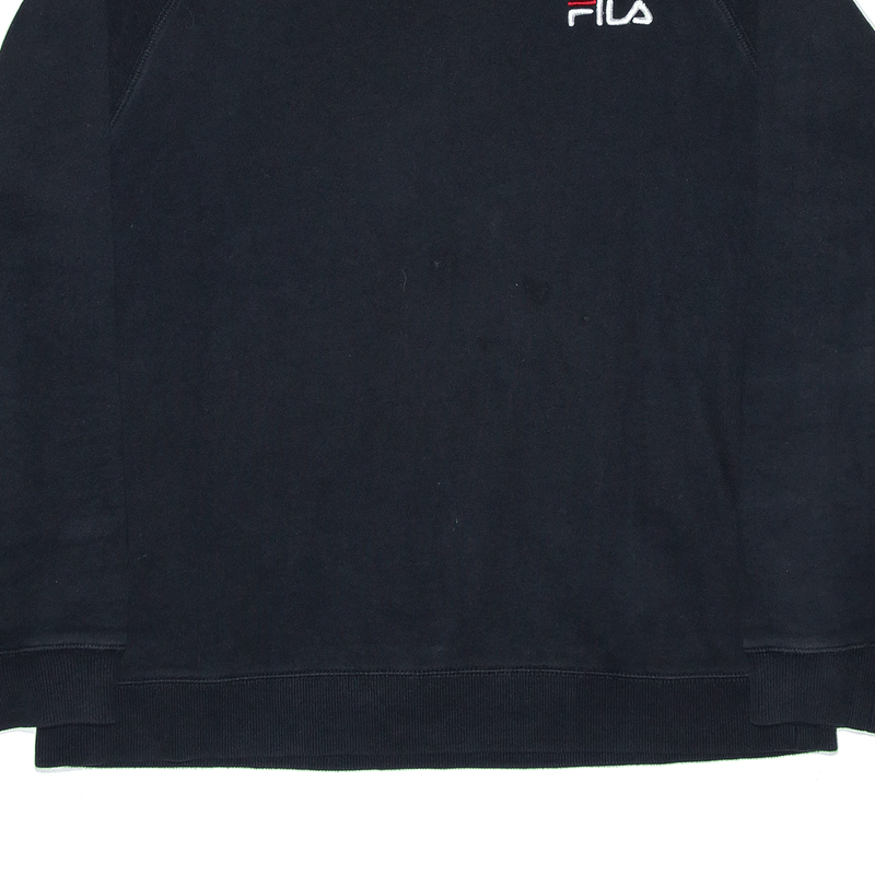 FILA Sports Black Sweatshirt Mens S