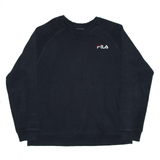 FILA Sports Black Sweatshirt Mens S