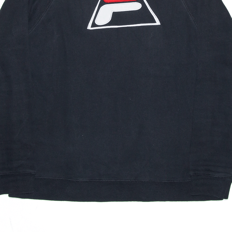 FILA Sports Black Sweatshirt Mens S