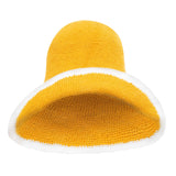 BLOOM LINE Crochet Sun Hat, in Canary Yellow by BrunnaCo