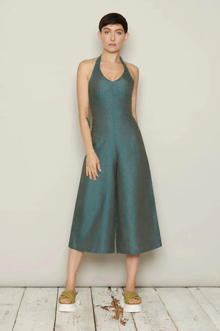 Barkur Jumpsuit (Green Marl)
