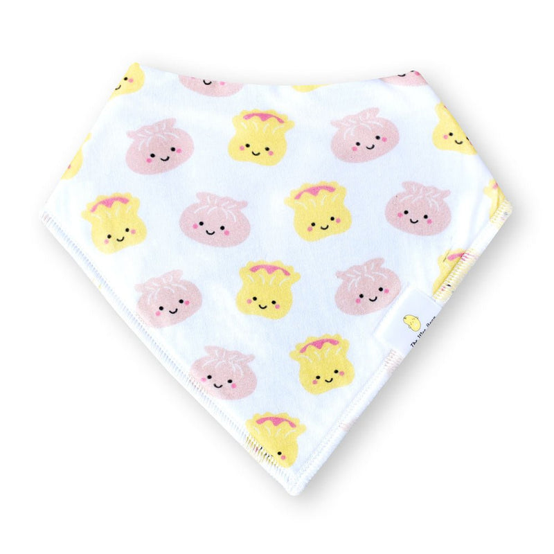 Organic Cotton Bandana Bibs 2pcs Set - Dim Sum