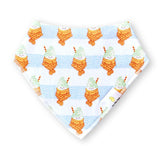 Organic Cotton Bandana Bibs 2pcs Set - Takoyaki + Taiyaki