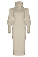 Brynja Dress (Beige)