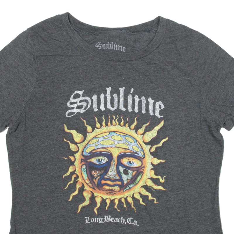 SUBLIME Womens T-Shirt Grey L