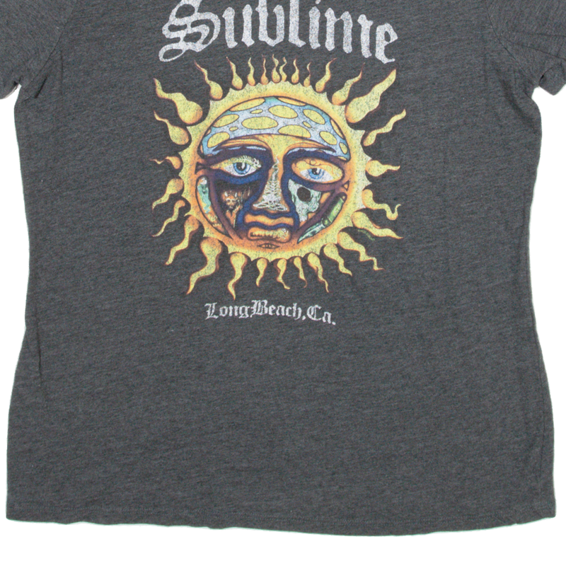 SUBLIME Womens T-Shirt Grey L