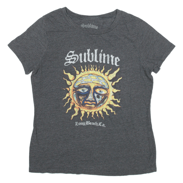 SUBLIME Womens T-Shirt Grey L