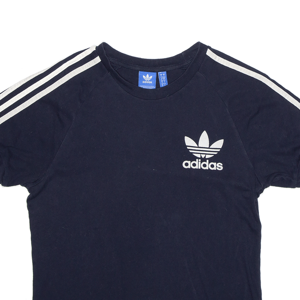 ADIDAS Sports Blue Short Sleeve T-Shirt Mens S