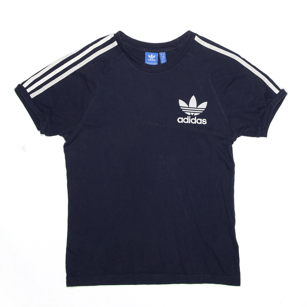 ADIDAS Sports Blue Short Sleeve T-Shirt Mens S