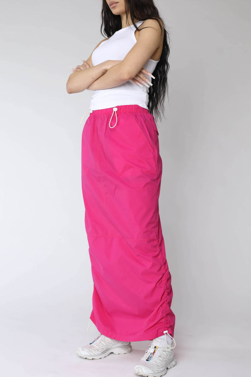 Deadstock Cargo Y2K Pink Skirt