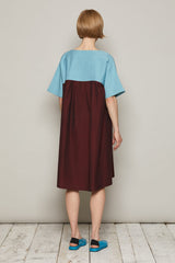 Cher Ami Dress (Burgundy)