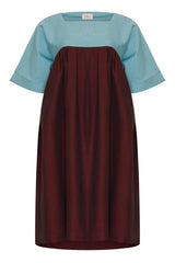 Cher Ami Dress (Burgundy)