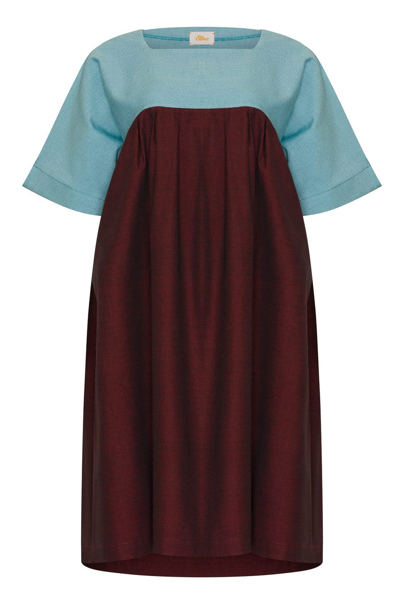 Cher Ami Dress (Burgundy)