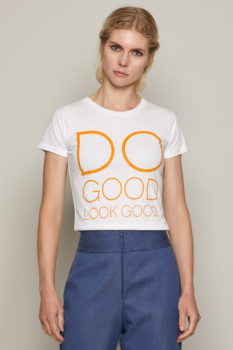 Do Good Look Good T卹（白色）