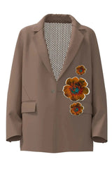 Earth Floral Blazer - Pre Order LOVE HERO SUSTAINABLE FASHION