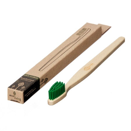 Kids 100% Plant-Based Beech Wood Toothbrush - Fox (FSC 100%)