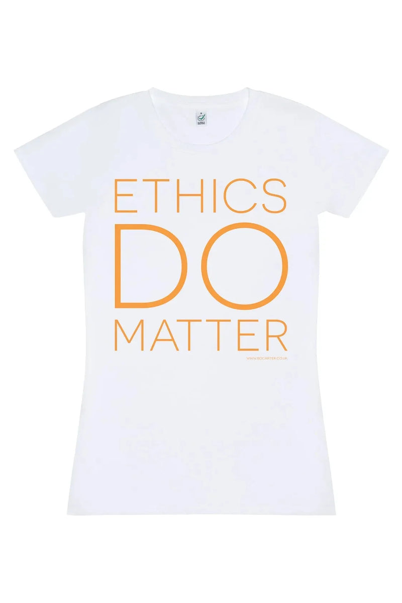 Ethics Do Matter T-Shirt (White)