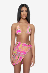 PLAYA 2.0 BIKINI TOP - PINK MULTI