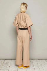 Fiona Jumpsuit (Beige)