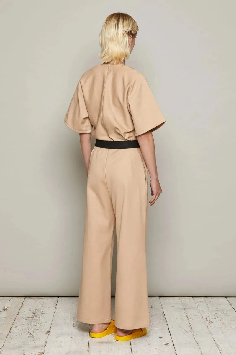 Fiona Jumpsuit (Beige)