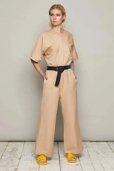 Fiona Jumpsuit (Beige)