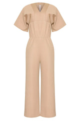 Fiona Jumpsuit (Beige)