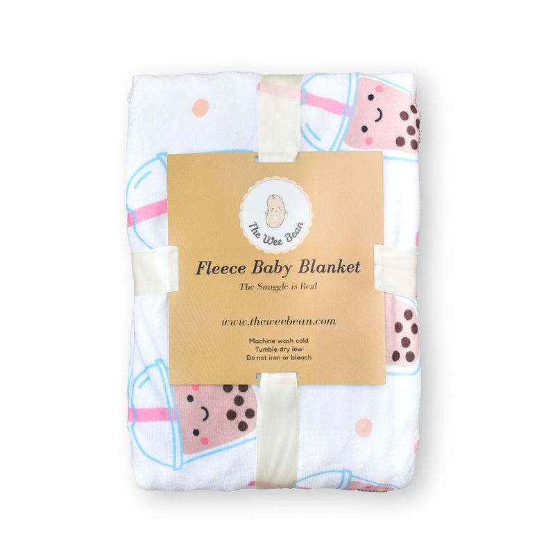Minky Fleece Sensory Baby Blanket - Boba