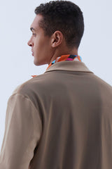 Gender Neutral Jacket in Beige