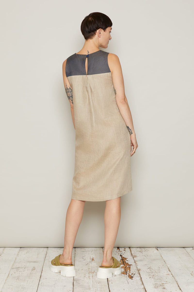 Gauti Dress (Beige)