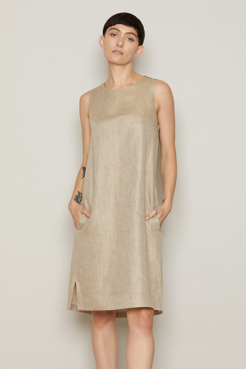 Gauti Dress (Beige)