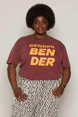 Gender Bender T-Shirt (Burgundy)