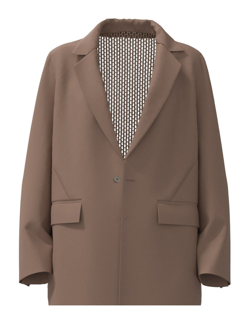 Gender Neutral Jacket in Beige