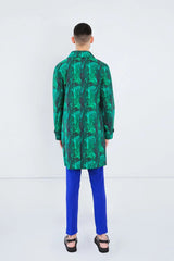 Green Swirl Mac Coat Pre Order