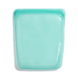 Reusable Silicone Half Gallon Bag (Aqua)