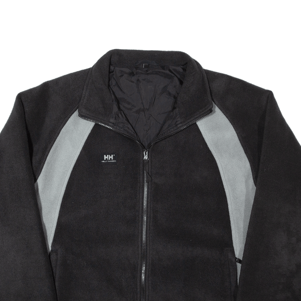 HELLY HANSEN Lined Mens Fleece Jacket Black XL