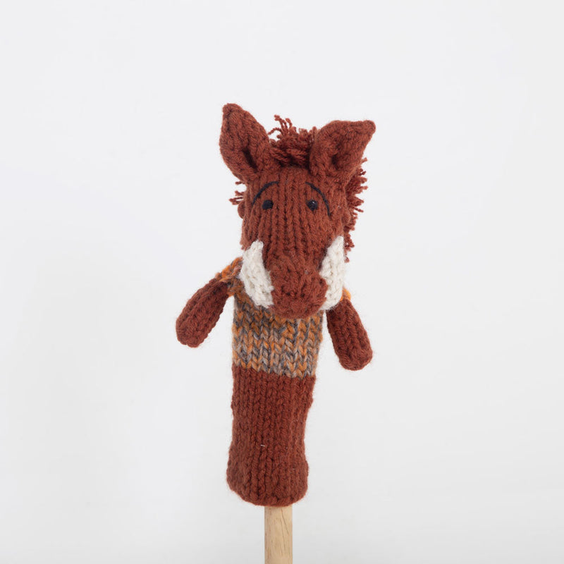 Farir Trade Handmade Finger Puppets - Warthog